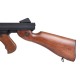 Snow Wolf Thompson M1A1 (AEG) WOOD, A classic SMG icon rebuilt in wood and steel for full-auto performance